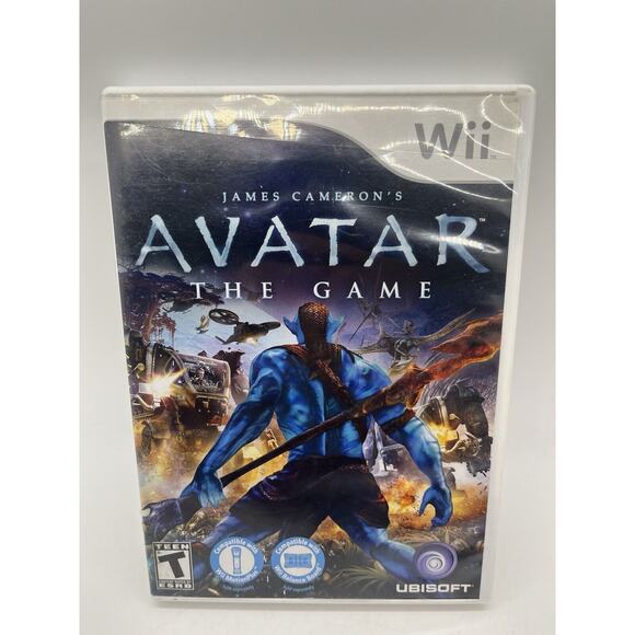 James Cameron's Avatar: The Game (Nintendo Wii, 2009) W/ Manual! - Tested - Picture 1 of 10